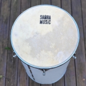 TANTAM PROFISSONAL SAMBA MUSIC MADEIRA 70X14 PVC BRANCO WOOD