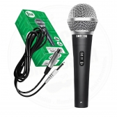 KIT 3 MICROFONES COM FIO DINAMICO DM580XLR SMD-100 PRO DYLAN
