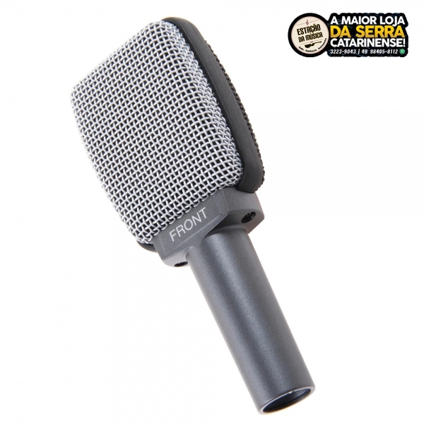 Microfone Sennheiser Dinâmico Super Cardióide E-609 Silver