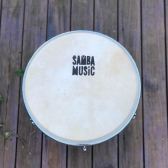 REBOLO SAMBA MUSIC MADEIRA 50X12 PVC AZUL CELESTE SPARKLE