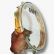 Pandeiro Gope 12´´ Dourado Prata Cristal 647CD