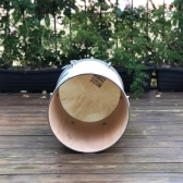 REBOLO PROFISSIONAL SAMBA MUSIC MADEIRA 50X12 PVC BRANCO WOD