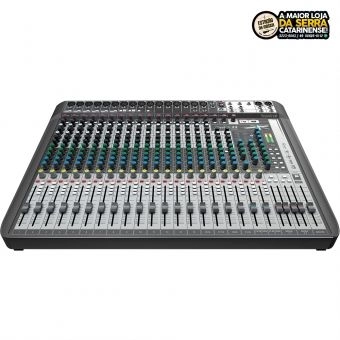 Mesa de Som Signature 22 MTK CEfeitos, Interface USB Multipista 24 canais