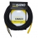 CABO RF AUDIO RETORNO EXTENSOR FONE DE OUVIDO P2F P10 STEREO - Amarelo