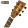 Violão Rozini Aço FOLK Presença Brasil em Louro Preto Fosco Elétricomicrofone RX315AT-CT