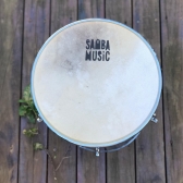 TANTAM SAMBA MUSIC MADEIRA 70X14 PVC AZUL CELESTE SPARKLE