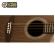 Violão Rozini Aço FOLK Presença Brasil em Louro Preto Fosco Elétricomicrofone RX315AT-CT