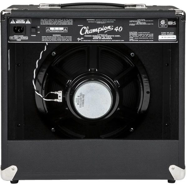 Amplificador De Guitarra Fender Champion 40w com Nota e Garantia
