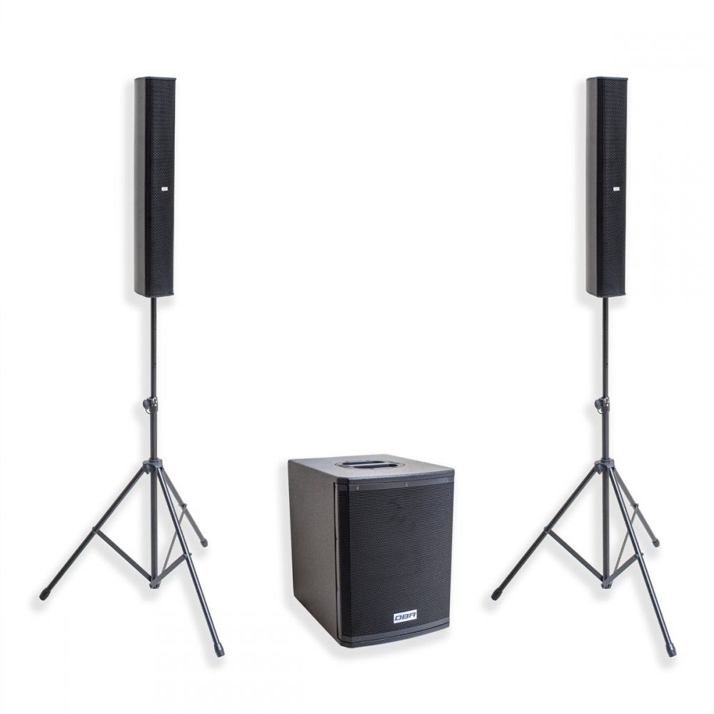 Sistema Ativo Vertical Array 2 Colunas DVA1200 700W Rms Nfe