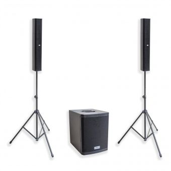 Sistema Ativo Vertical Array 2 Colunas DVA1200 700W Rms Nfe