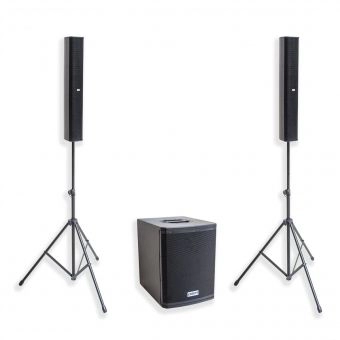 Sistema Ativo Vertical Array 2 Colunas DVA1200 700W Rms Nfe