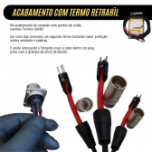CABO RF AUDIO CANON BALANCEADO DE MICROFONE XLR M XLR F 5MT - BRANCO