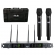 MICROFONE DYLAN SEM FIO PADRAO RACK D-9500