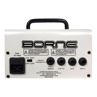 Amplificador Cabeçote Para Guitarra Mob T30 30w Branco