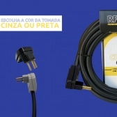 CABO DE FORÇA ENERGIA AC POWERCON 3X2,5MM 2P+T2  2MT