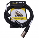 CABO RF AUDIO CANON BALANCEADO DE MICROFONE XLR M XLR F 5MT - BRANCO