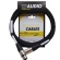 CABO RF AUDIO CANON BALANCEADO DE MICROFONE XLR M XLR F 10MT - Branco