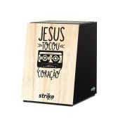 Cajon Acústico FSA Strike Elétrico SK5054 Heart