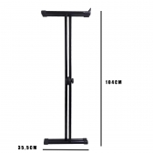 SUPORTE EDM APOIO MESA PEDESTAL EM X PARA TECLADO PROFISSIONAL