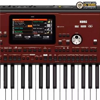 Teclado Arranjador Korg Pa700 Br 61Teclas Com Sampler- Fonte- Nota fiscal e Garantia Pa700 Br