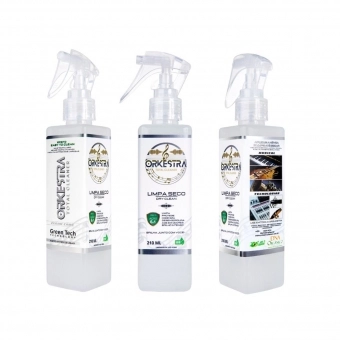 LIMPADOR HIGIENIZADOR CORDAS MADEIRA E METAIS ORKESTRA 210ML