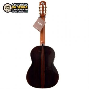 Violão Rozini Nylon Tampo Sólido RX 213 ACN Clássico Acústico Elétrico