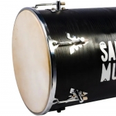 REBOLO PROFISSIONAL SAMBA MUSIC MADEIRA 50X12 PVC PRETO WOOD