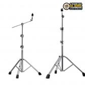 Estante de Prato Girafa Odery Jazz-Fusion Fluence B-802fl Com Pernas Duplas, 2 Estágio