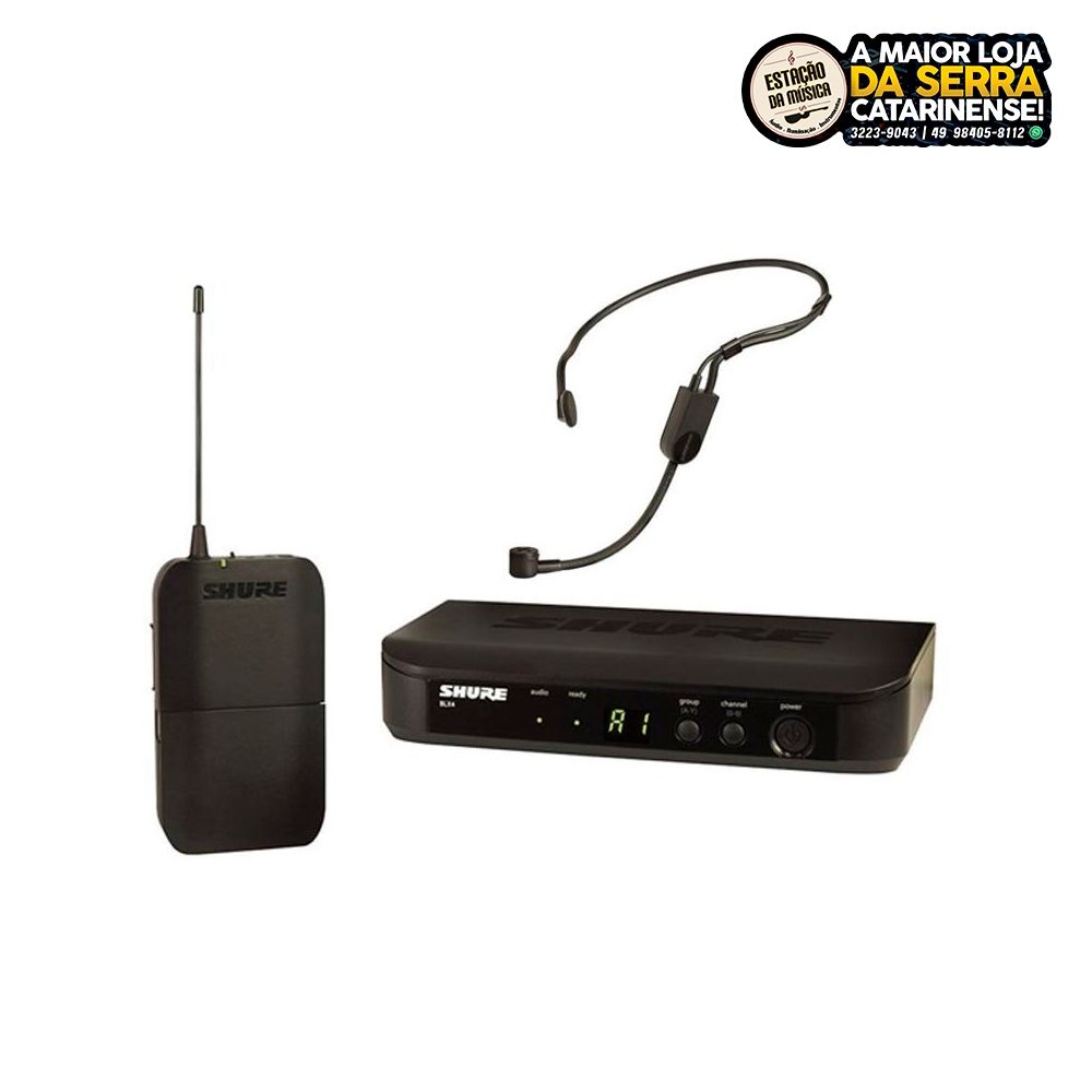 Microfone Sem Fio Shure Blx14brp31 J10 Head Set
