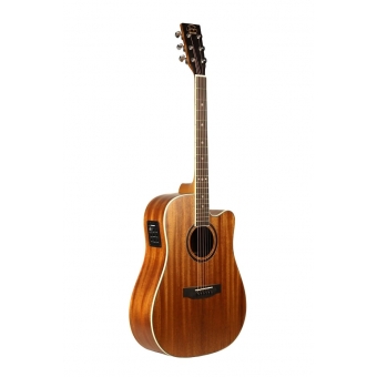 VIOLÃO ELÉTRICO GONZALEZ NOBRE MAHOGANY