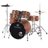 BATERIA MICHAEL TRINITY DMT322- MMH BUMBO 22 PRATOS E BANCO