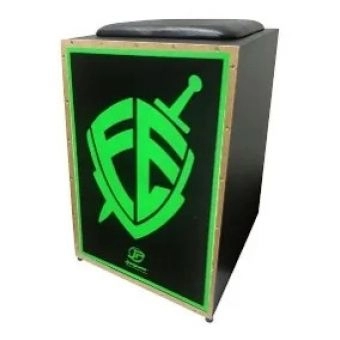 Cajón Eletrico com Assento Estofado Jaguar K2cor017 Cajon Fé