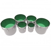 Pele Remo Emperor Colortone Verde 12´´