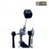 Pedal De Bumbo Odery P-704 Inrock Series Corrente Dupla Batedor Duo-beat Odery P-704