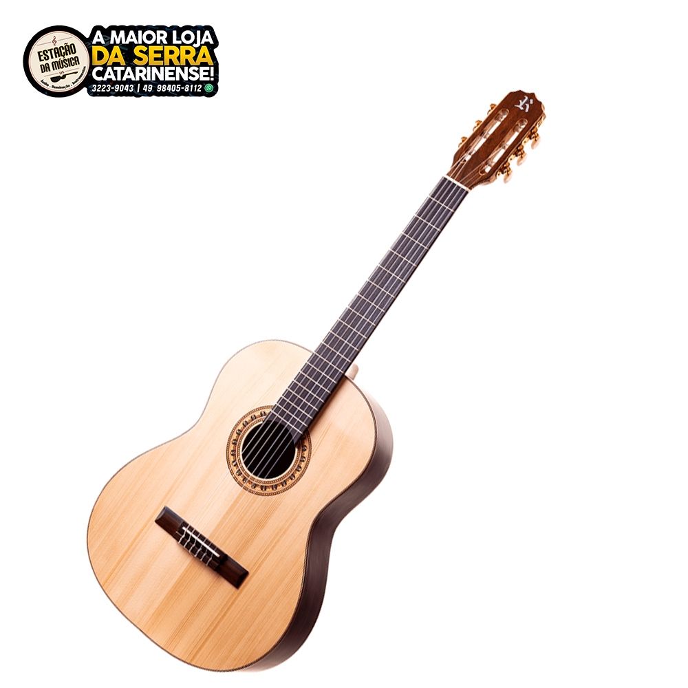 Violão Rozini Nylon Tampo Sólido RX210.AC.F.LP FOSCO