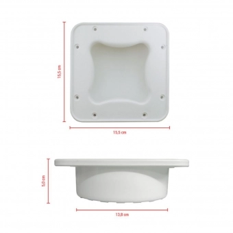 ALÇA PLASTICA PARA EMBUTIR EM CAIXAS DE SOM CAIXAS ACUSTICA