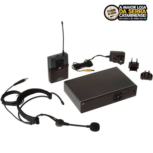 Microfone Profissional Headset Sem Fio Sennheiser XSW 1-ME3 Original