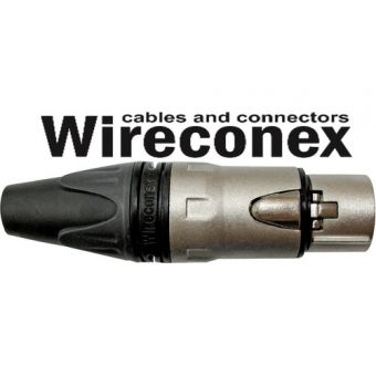 Plug Wireconex XLR Fêmea WC1003
