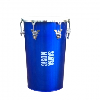 REBOLO SAMBA MUSIC MADEIRA 50X12 PVC AZUL CELESTE SPARKLE