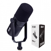MICROFONE DYLAN DM-7 COM SUPORTE PODCAST BROADCASTER STUDIO