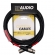 CABO RF AUDIO CANON BALANCEADO DE MICROFONE XLR M XLR F 5MT - VERMELHO