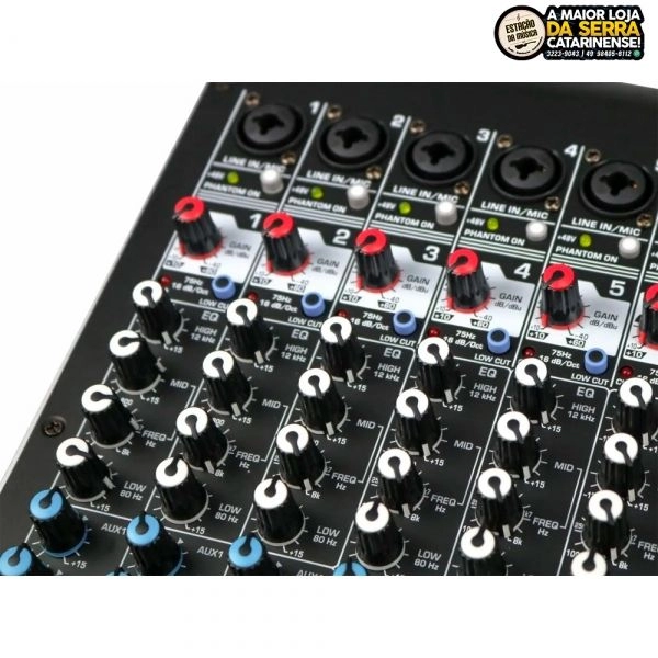 Mesa De Som Bluetooth 12 Canais DBR Dm12 Usb-Efeito-Interface DM12 Usb