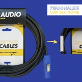 CABO DE FORÇA ENERGIA AC POWERCON 3X2,5MM 2P+T2  7MT