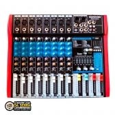 Mesa De Som Soundvoice 8 canais MS 802 EUX Usb-Efeito-Eq Grafico Ms802eux