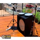 Cajon Tajon Bateria Jaguar Bumbo 16Caixa 8 Tom 10