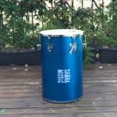 TANTAM SAMBA MUSIC MADEIRA 70X14 PVC AZUL CELESTE SPARKLE