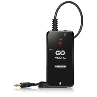 Interface De Áudio P Celular Tc Helicon Go Vocal Com Nf