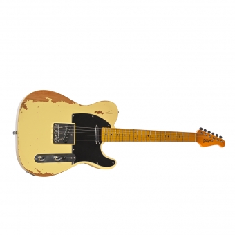 GUITARRA SEIZI TELECASTER RELIC SAITAMA CASE - ALPINE WHITE