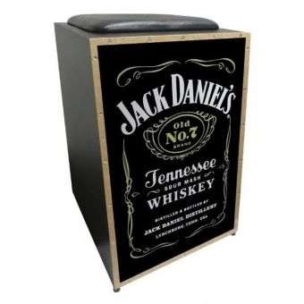 Cajón Eletrico com Assento Estofado Jaguar K2cor008 Cajon Jack Daniel´s