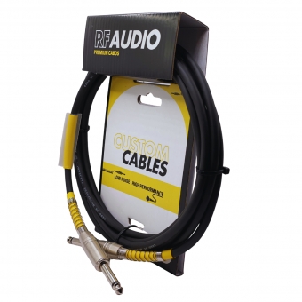 CABO RF AUDIO INSTRUMENTO P10/P10 VIOLAO GUITARRA BAIXO 5MT